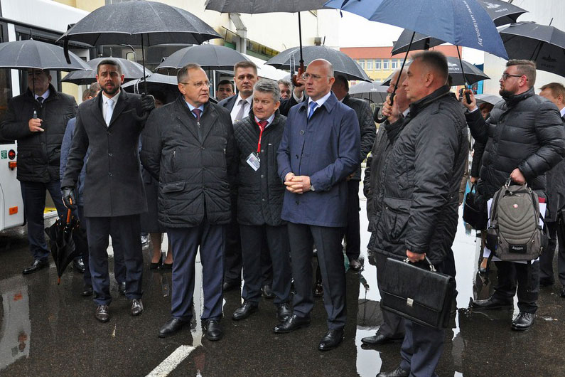 Премьер-министр Молдовы посетил МАЗ